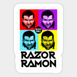 Razor ramon Thanks for the memories Sticker